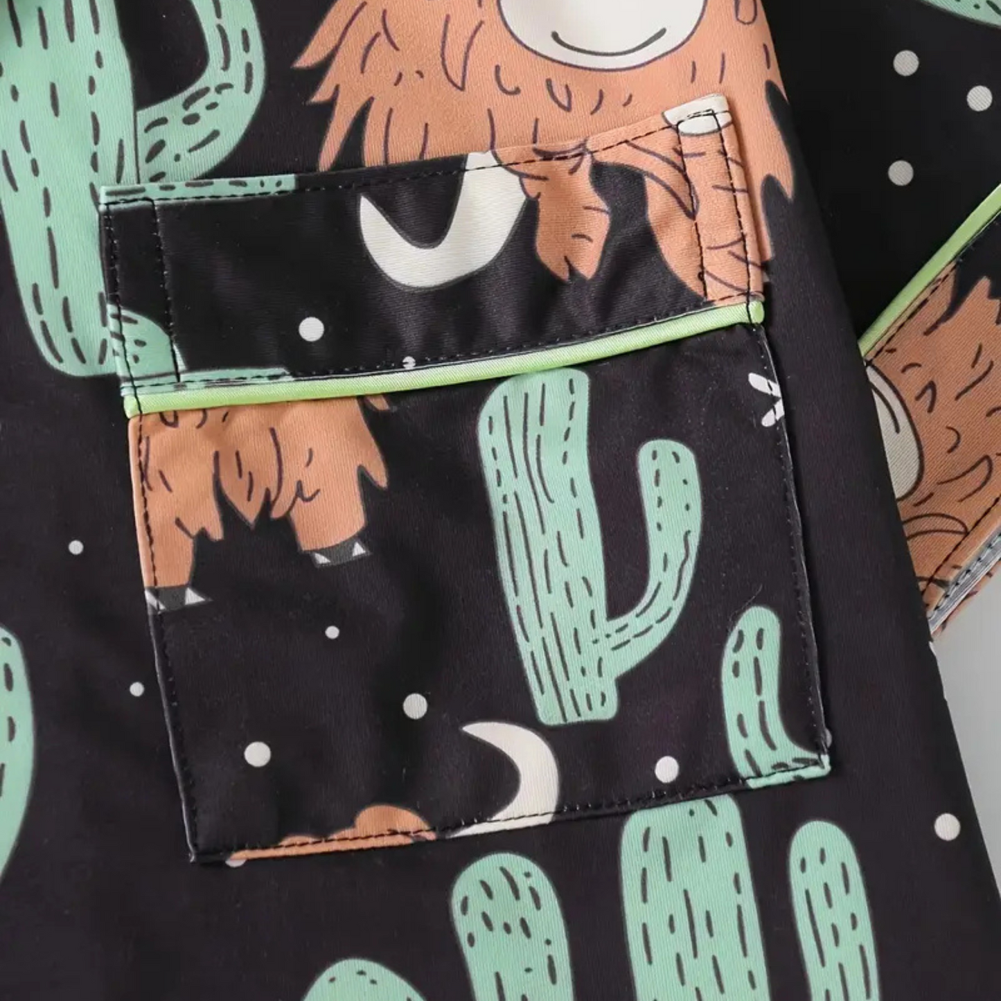 The Highland Cow Cactus Women's Pajama Set