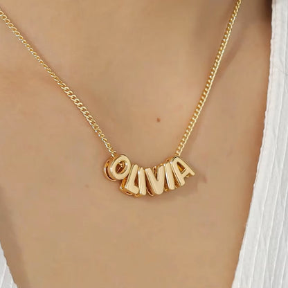 Cos & Coon™ Bubble Name Necklace