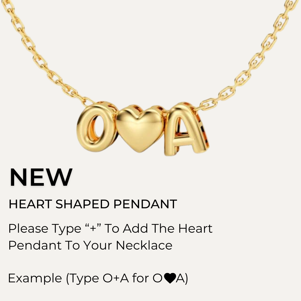 Cos & Coon™ Bubble Name Necklace