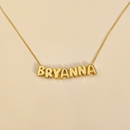 Cos & Coon™ Bubble Name Necklace