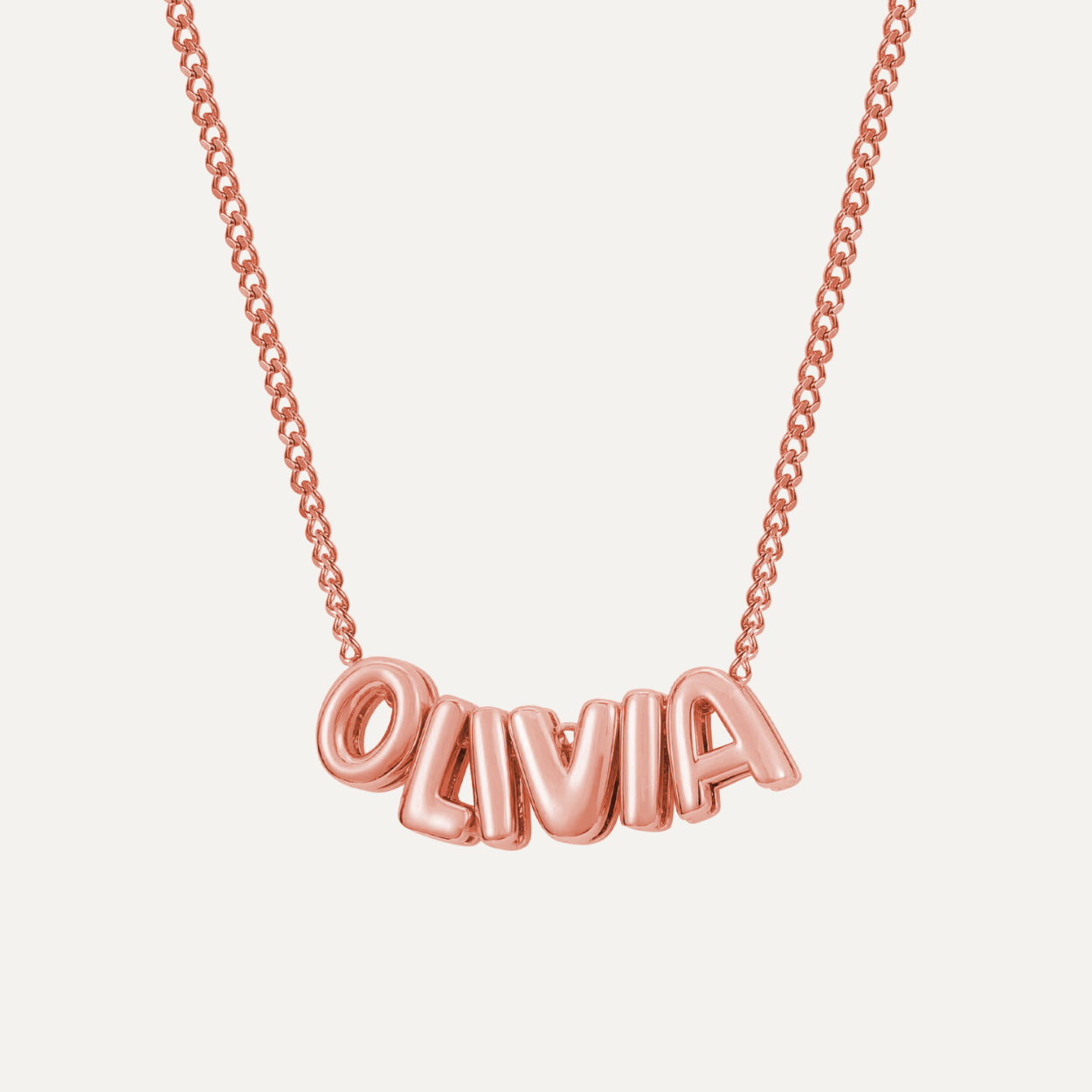 Cos & Coon™ Bubble Name Necklace