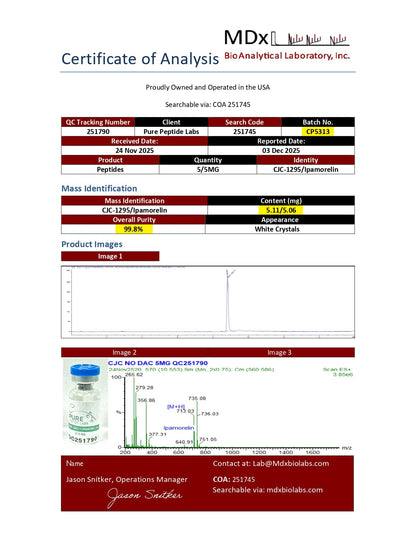CJC/Ipamorelin (No DAC)